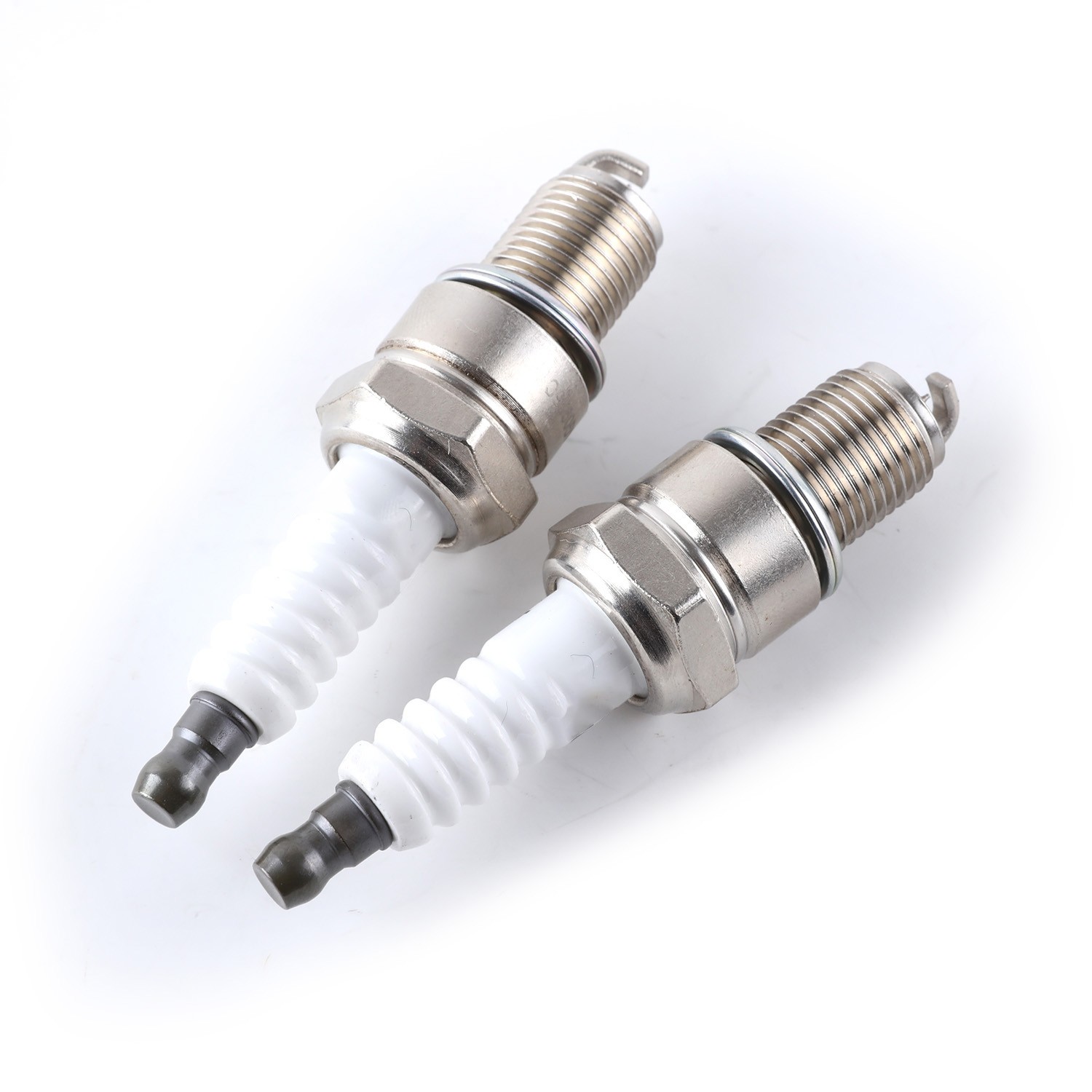 Set of 2 Premium OEM 6637 BPR6EIX Iridium Spark Plugs- New and High Quality