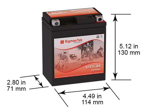 Coolster 125CC GK-6125 Battery Replacement