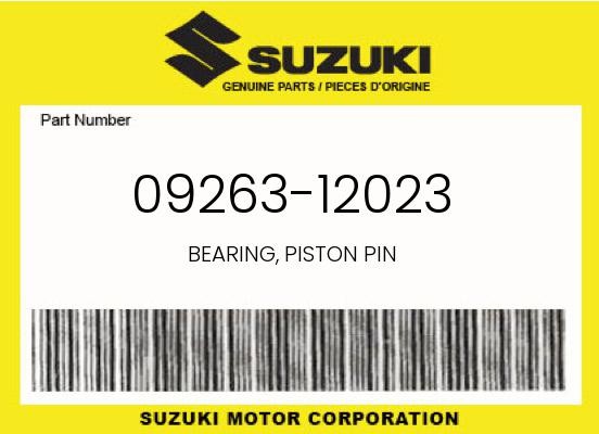 Suzuki Genuine Bearing, Piston Pin – 09263-12023