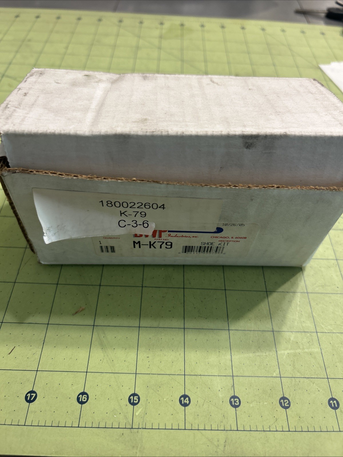 BWP-NSI BRAKE HARDWARE KIT 15 MER Q STEER M-K79