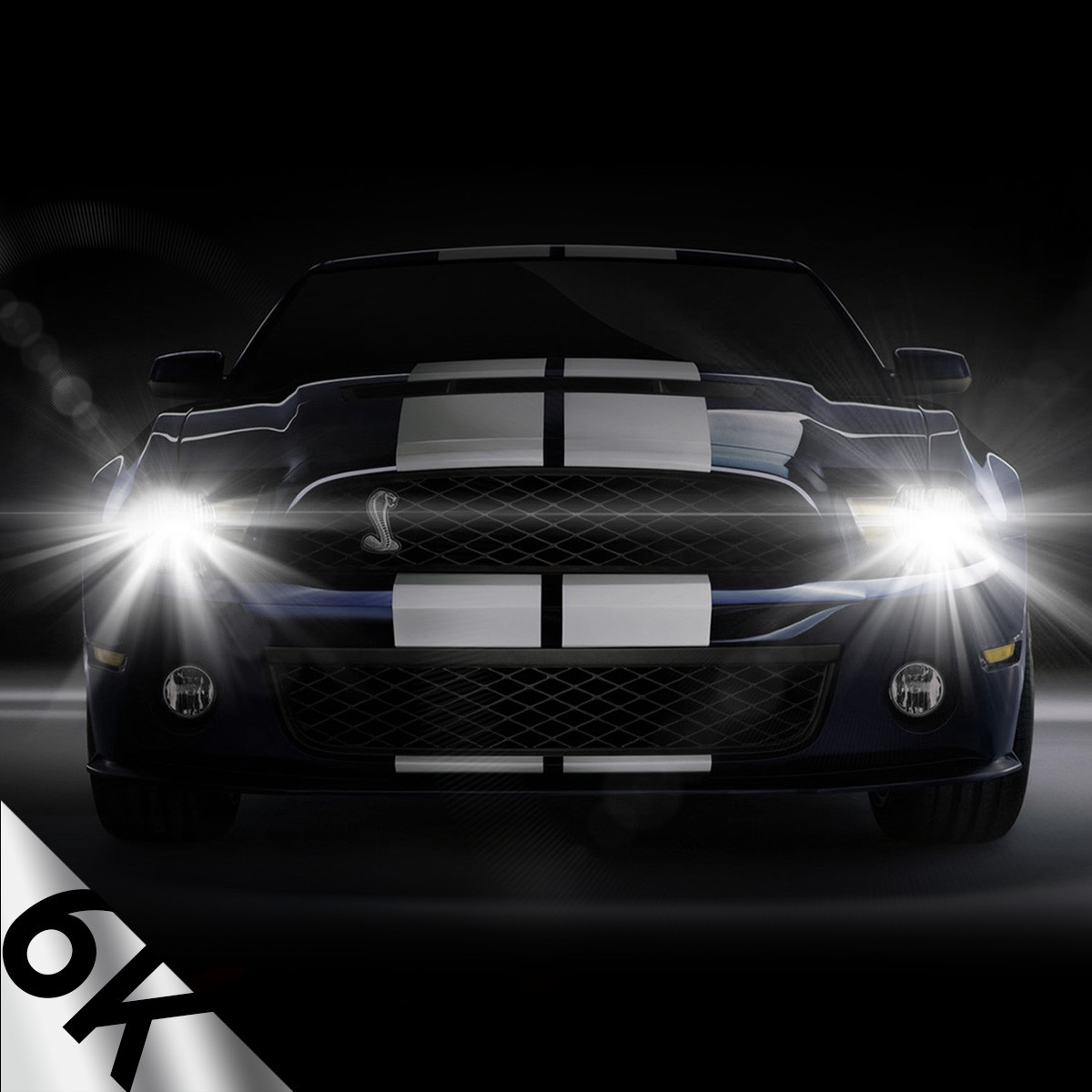 XENTEC LED HID Headlight Conversion kit 9006 6000K for 1987-1996 Oldsmobile 98