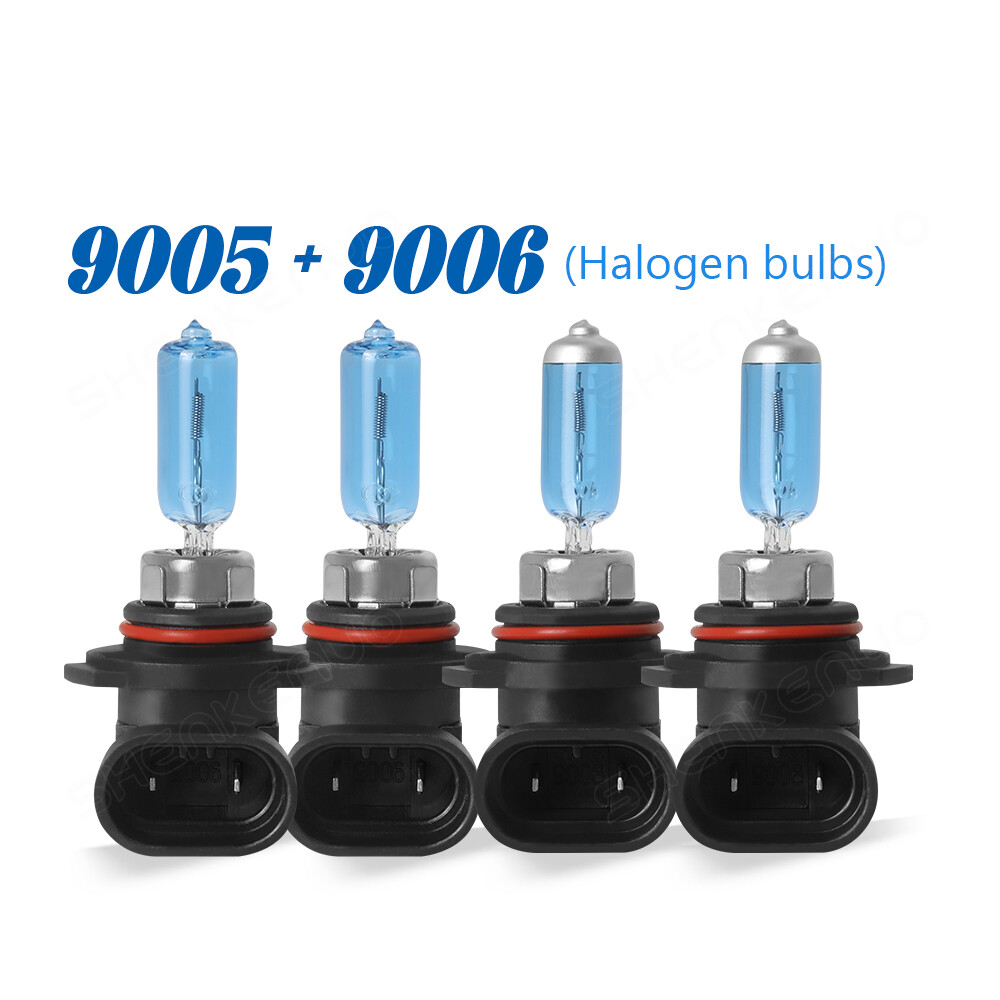 9005 HB3 9006 HB4 Halogen Bulbs 100W/80W High Brightness For Car Healight Hi Low