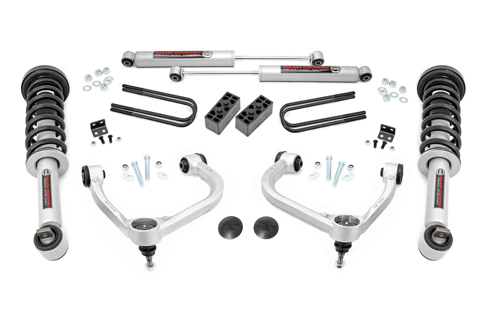 rough country lift kit 3 Inch Lift Kit Ford F-150 4WD (2021-2025) W/N3