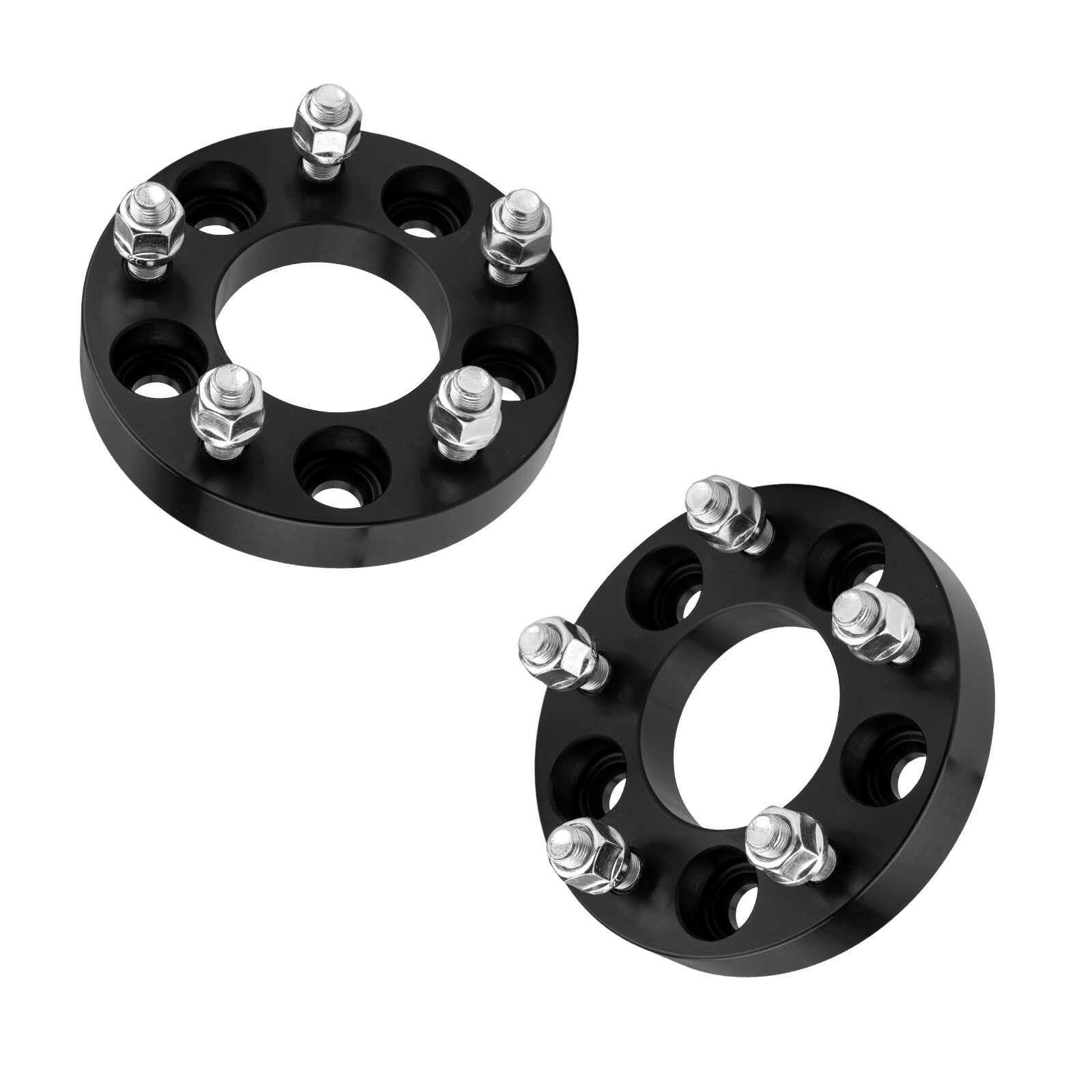 2Pcs 1″ Thick 5×4.5 to 5×4.75 Wheel Adapters 5×114.3 to 5×120.65 w/ 1/2×20 Studs