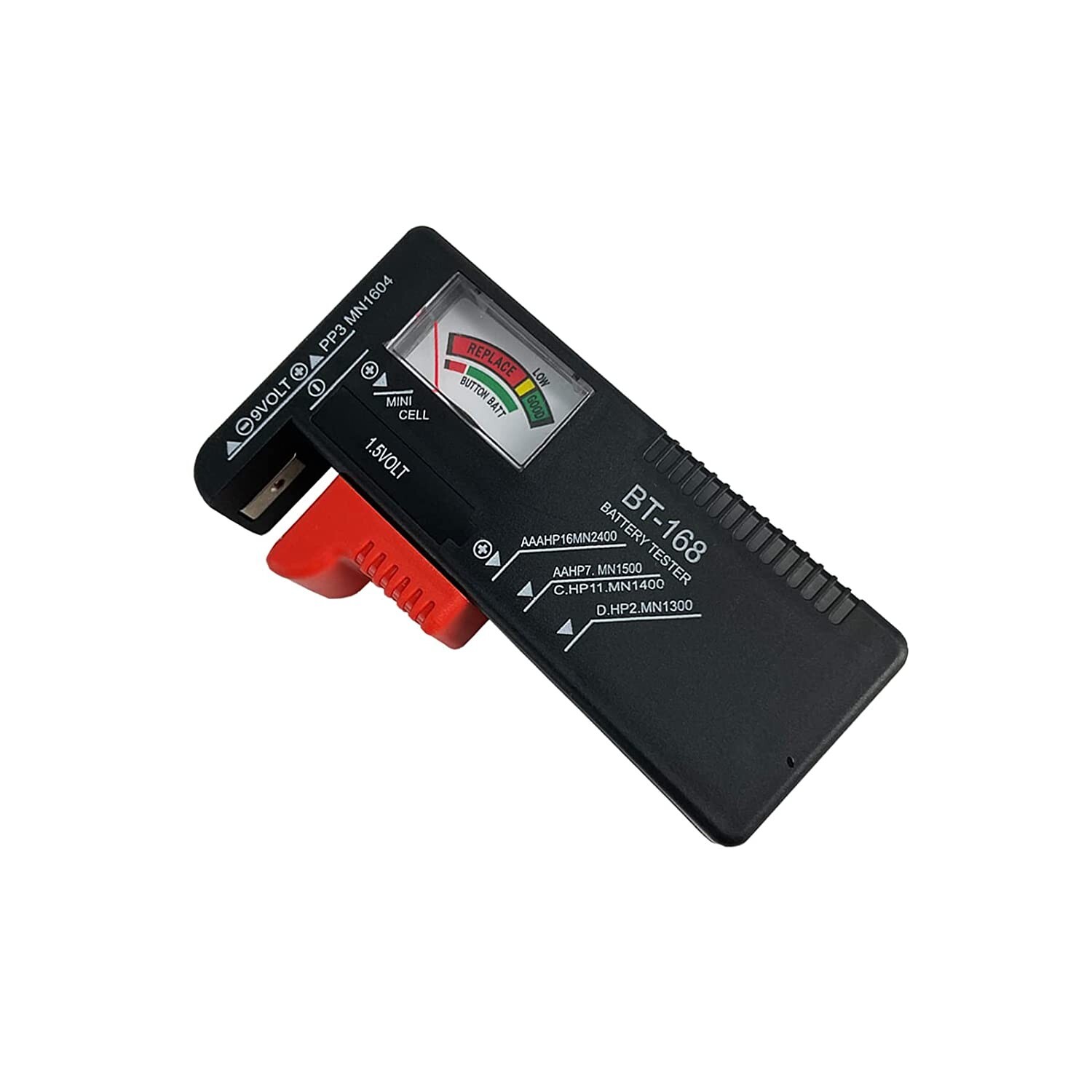 Battery Tester Checker Universal For AA AAA C D 9V 1.5V Button Cell Batteries