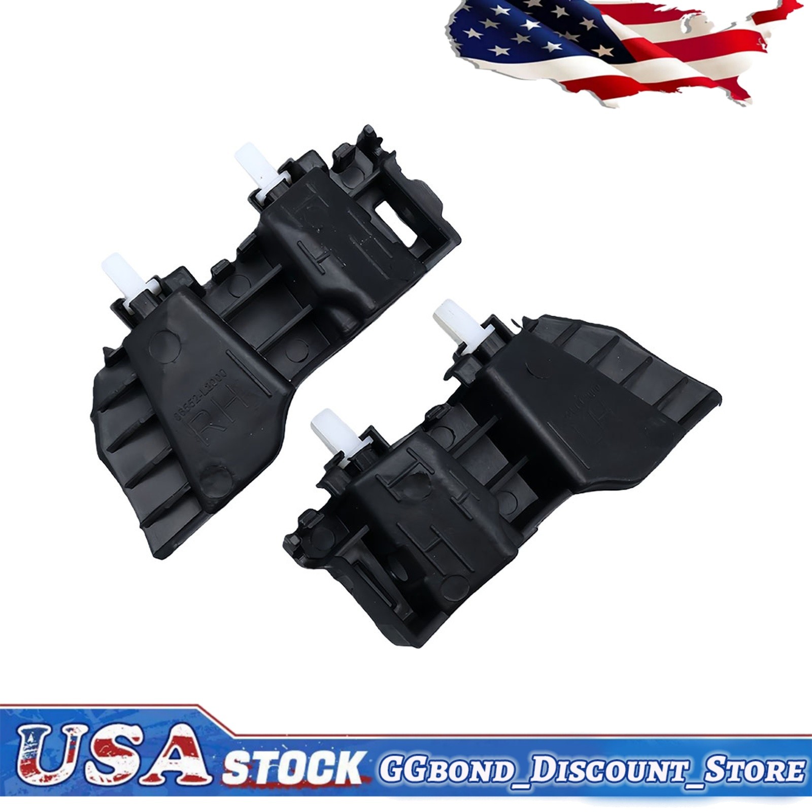 For 2021-2024 Kia K5 Front Left Right Side Bumper Side Bracket