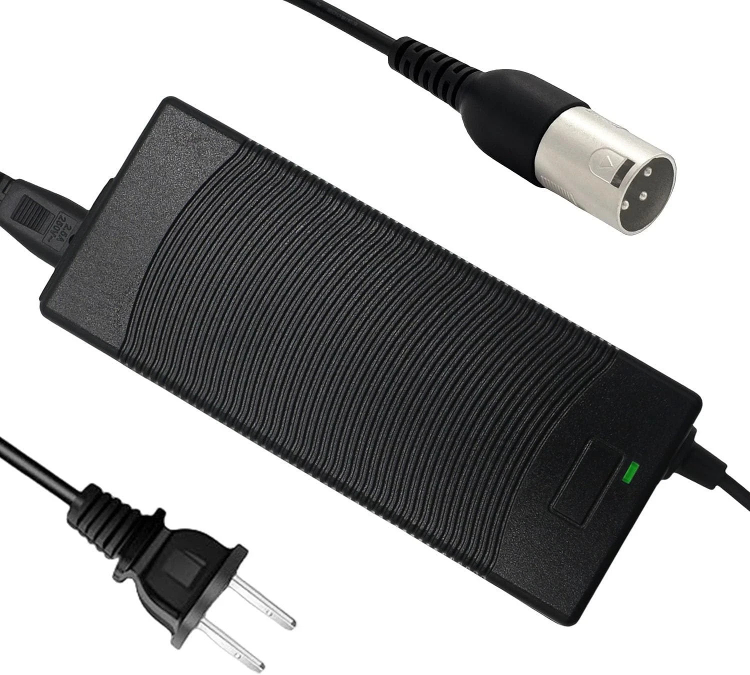 THEPRO 54.6V 2A Battery Charger for 48V Lithium 3-pin XLR Plug, 3pin Plug