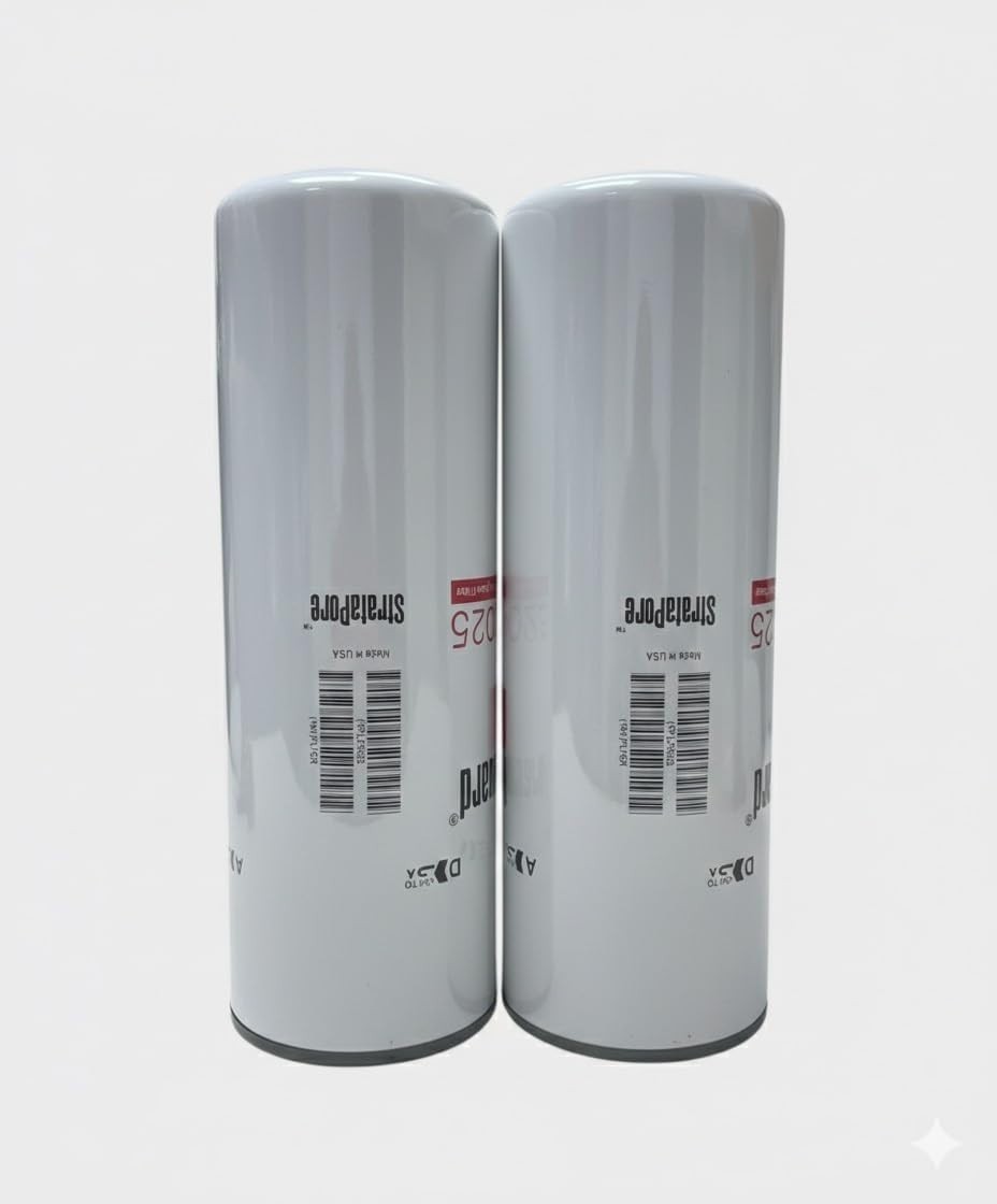2 Pack Fleeguard LF9025 Lube Filter REF- FPH9971; LFP9025; BD7250; PH9971;