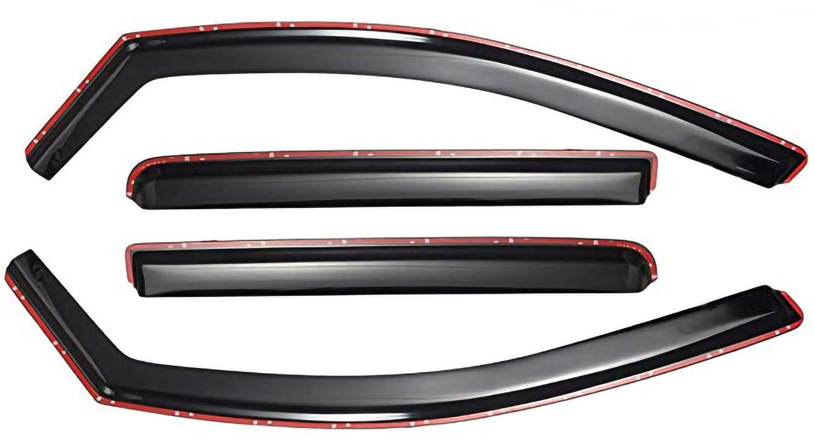 For HONDA ACCORD 2013- 2017 In-Channel Window Visor Vent Rain Guard Deflectors