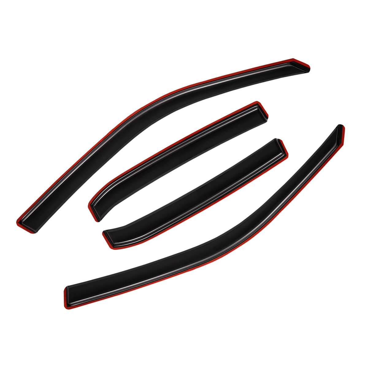 In-Channel Window Visors Wind Deflectors Rain Guards Fits 2011-2023 Chrysler 300