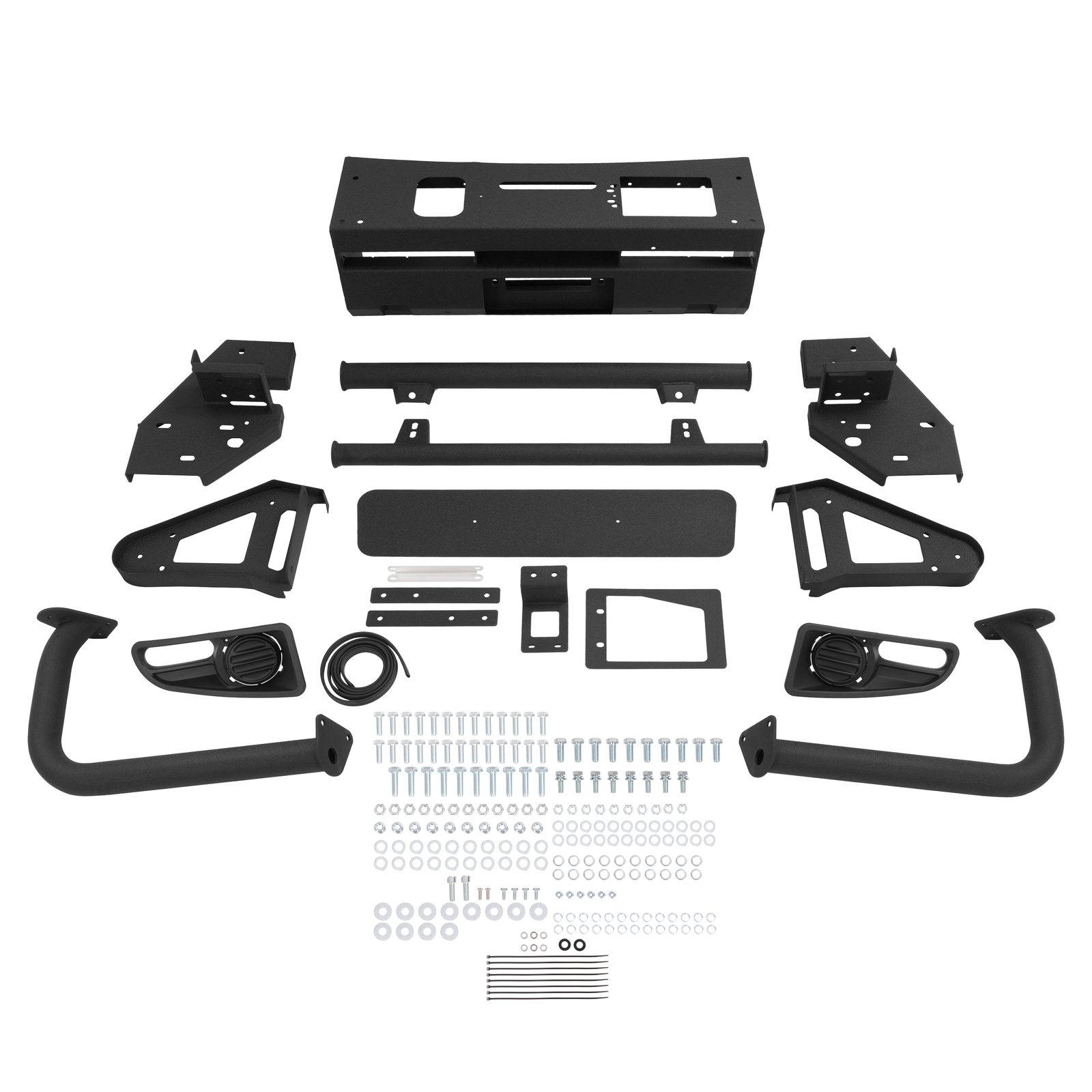 Front Bumper w/ Bull Bar Steel Off-road For Nissan Titan 04-11/ Armada 05-07