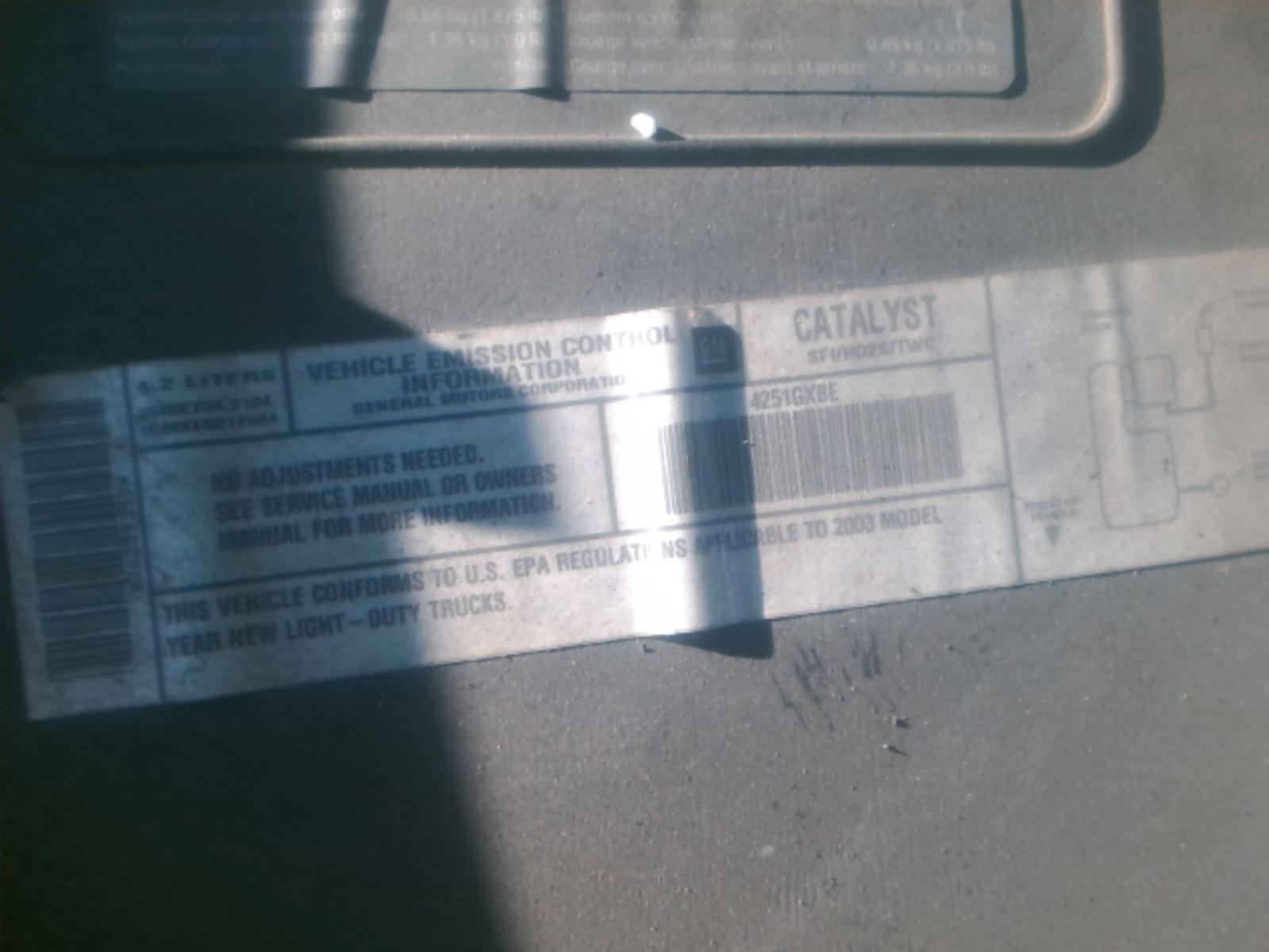 Used Engine Control Module (ECM) fits: 2003 Chevrolet Trailblazer ext Electronic