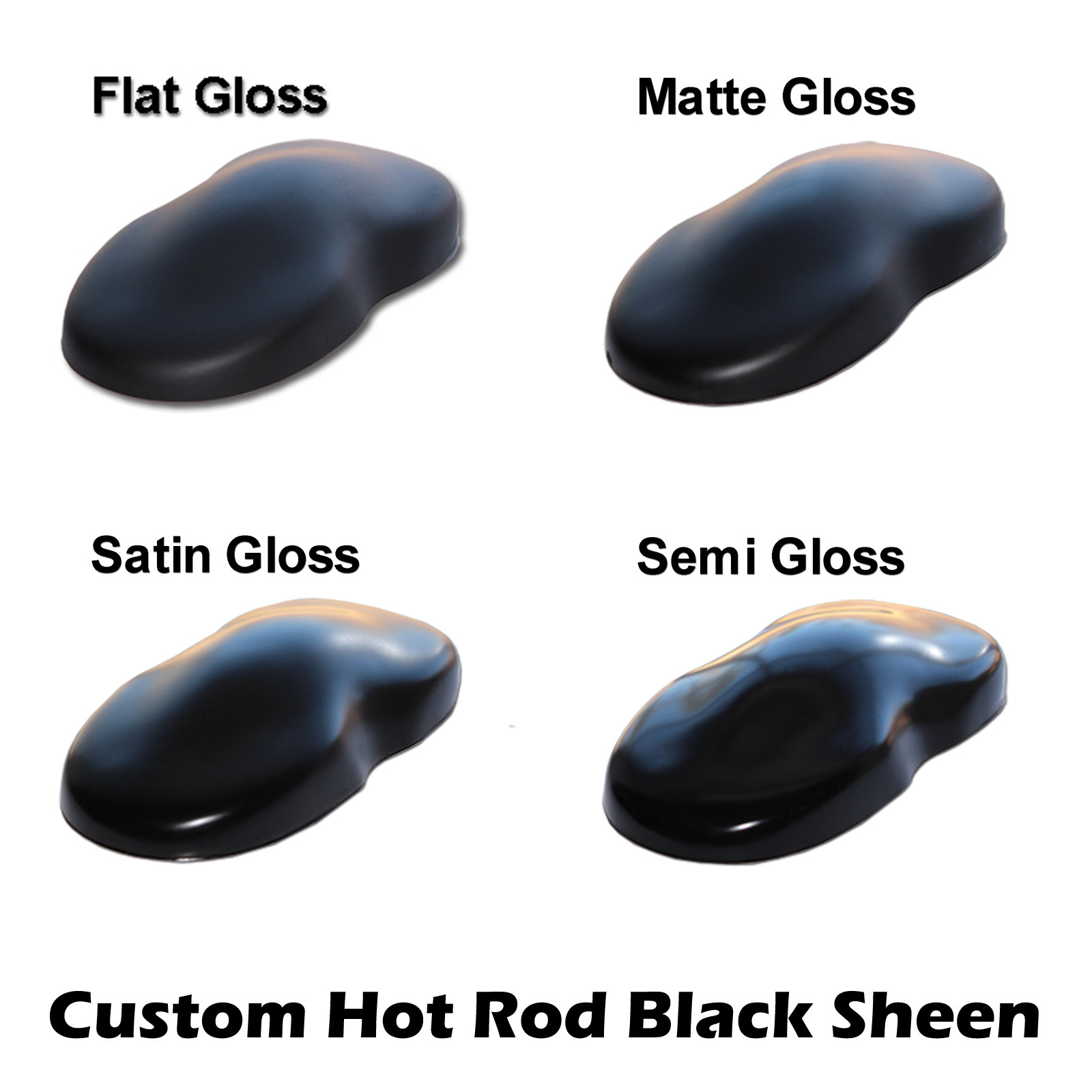 Hot Rod Black 1.5 Gallon Kit – Choose Flat, Matte, Satin, or Semi Gloss Sheen