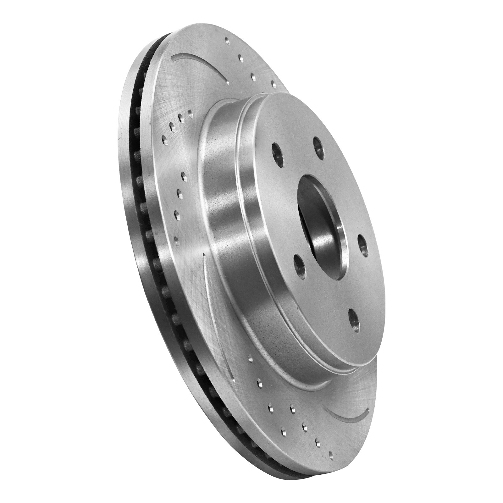 Front Drilled Rotors Ceramic Brake Pads for 2011 2012 2013 2014- 2018 Ram 1500