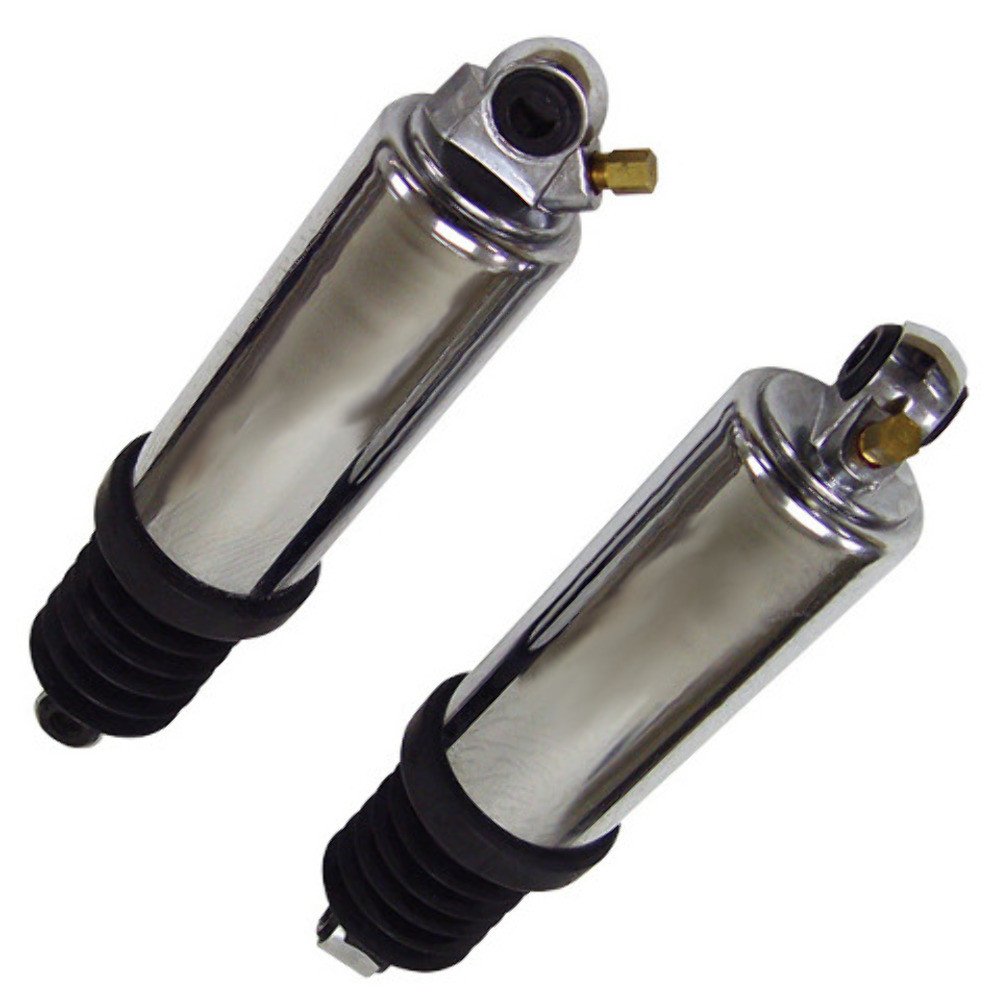 KCINT HARLEY TOURING BAGGER CHROME HEAVY DUTY LOWERING 12″ AIR SHOCKS 1980-2017