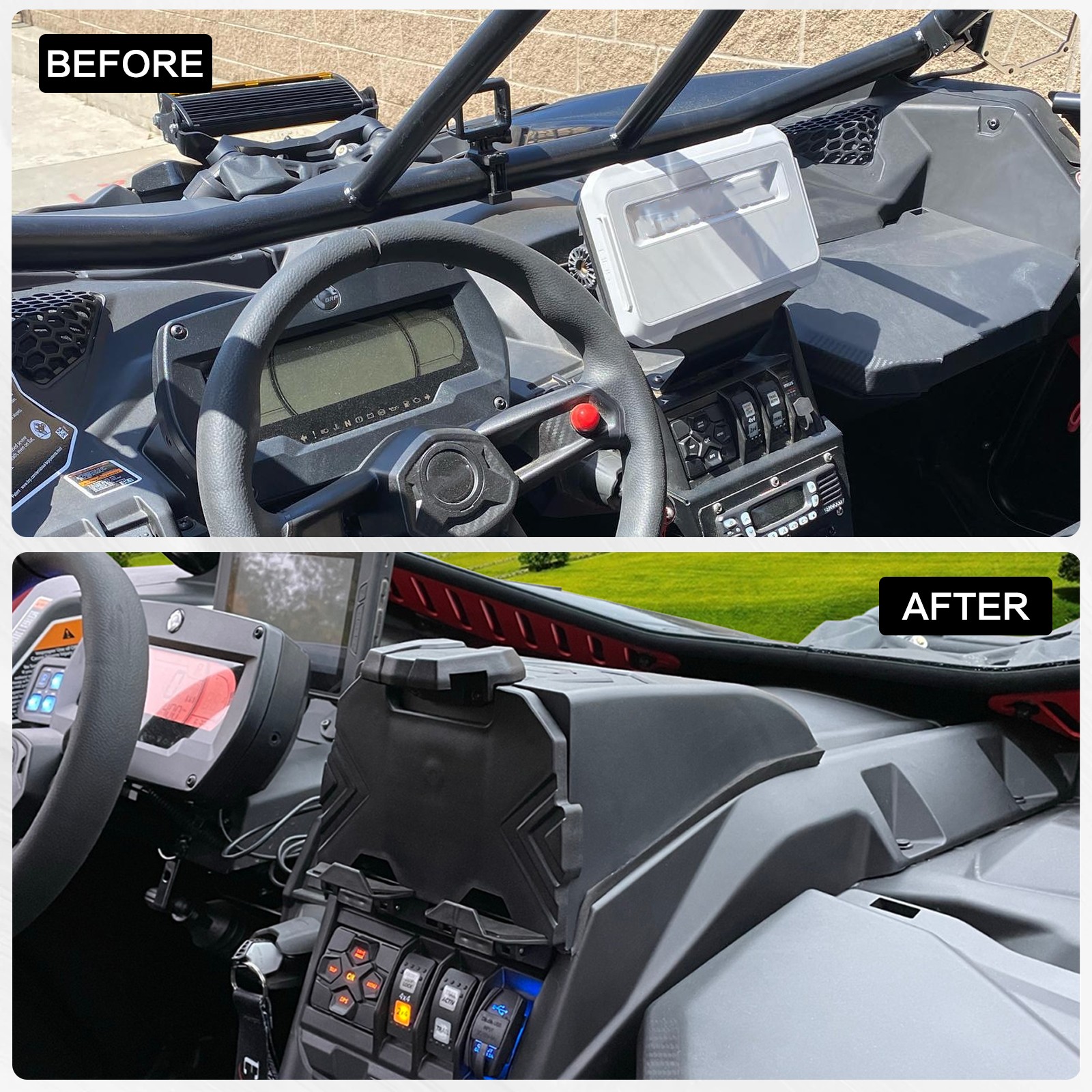 Electric Device Tablet Holder GPS Mount For Can Am Maverick X3 /X3 Max 715002874