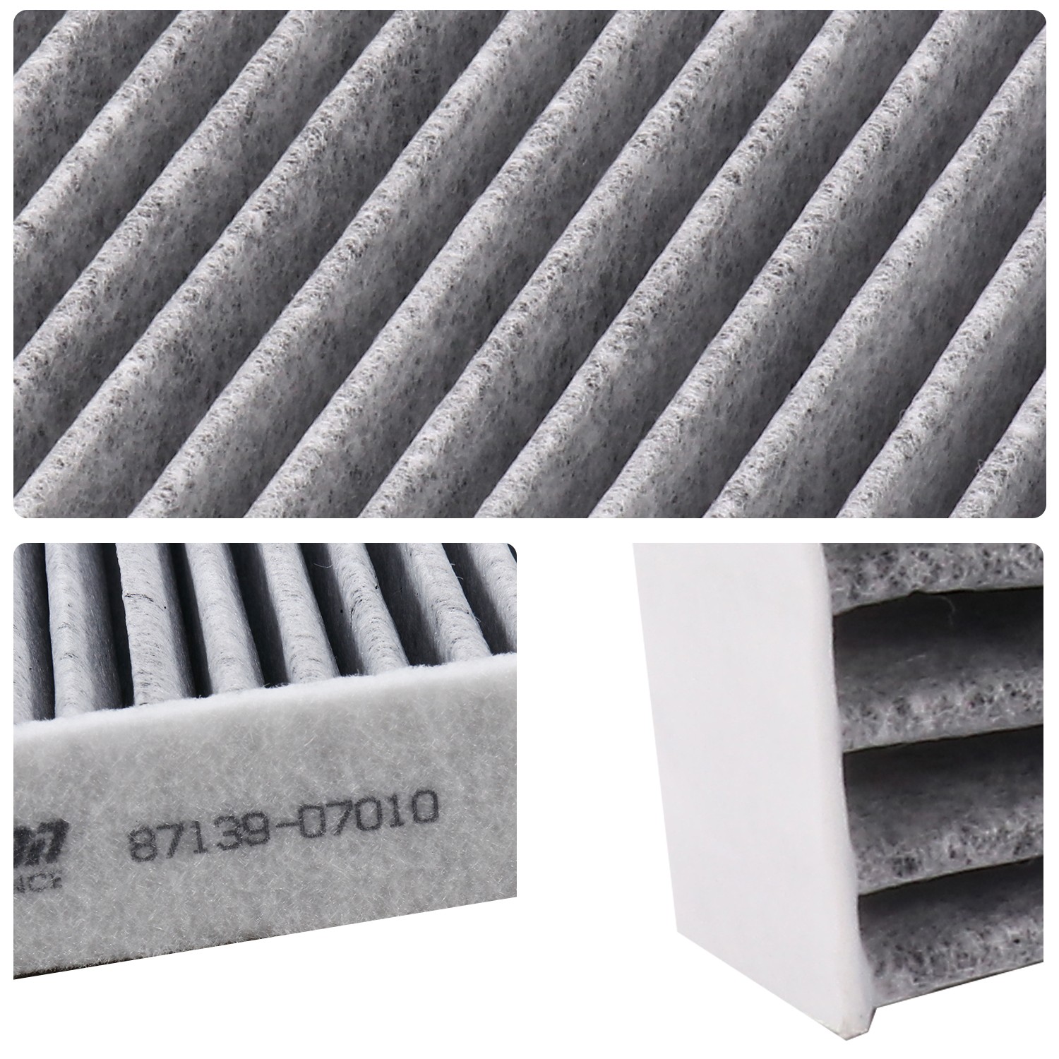 New For Toyota A/C CABIN Activated Carbon AIR FILTER 87139-YZZ20 87139-YZZ08