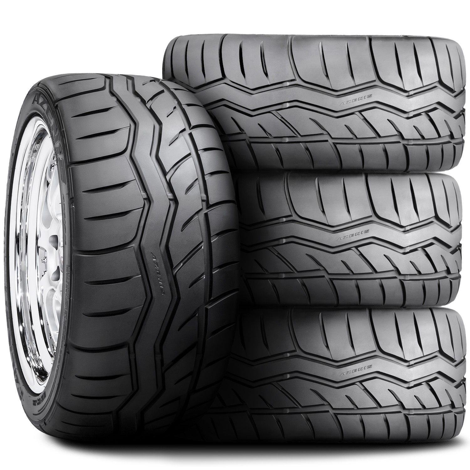 2 Tires Falken Azenis RT615K+ 245/40ZR18 245/40R18 97W XL High Performance