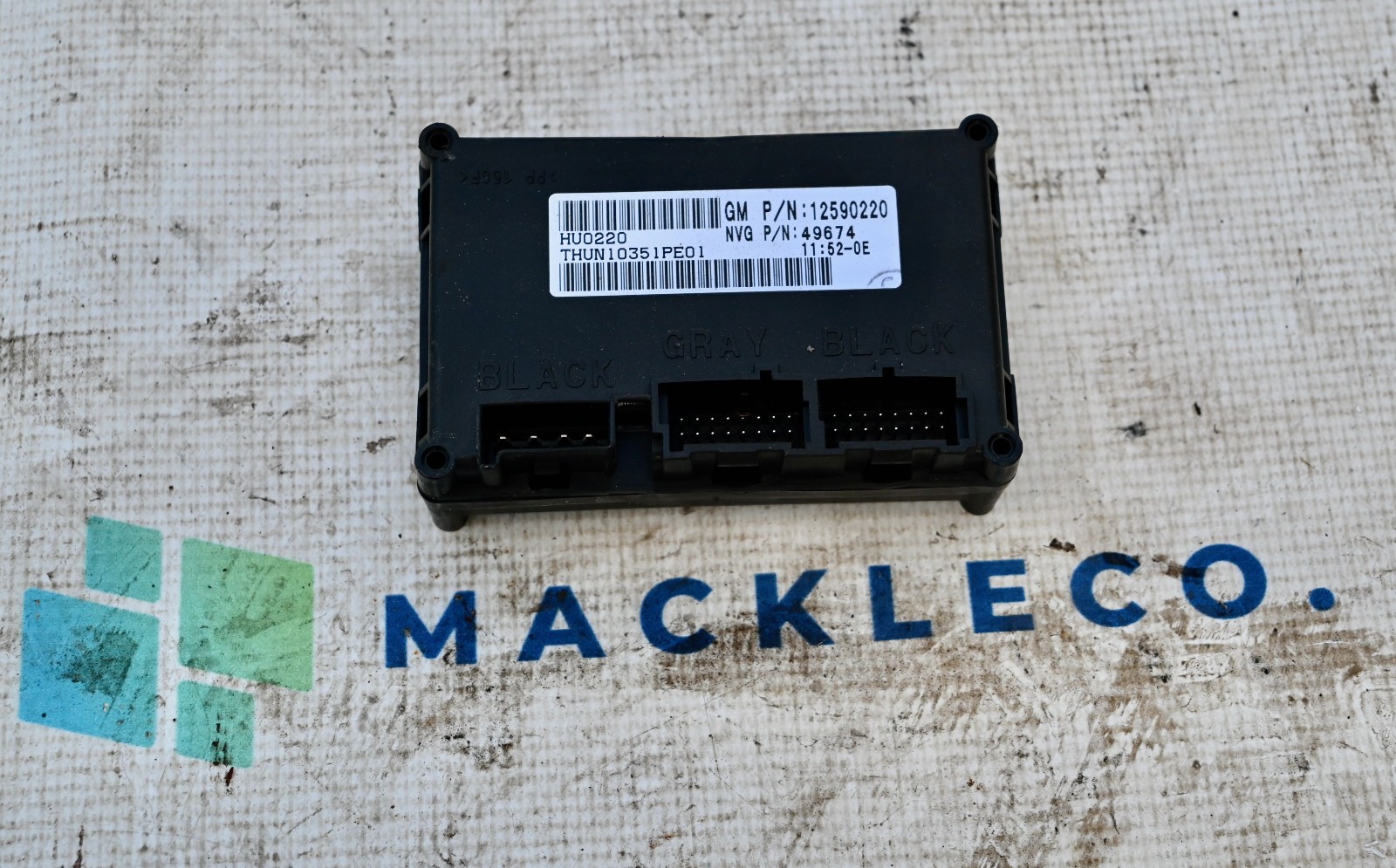 2005 GMC Envoy Denail Transfer Case Module 4WD 12590220 TCCM Xfer Computer