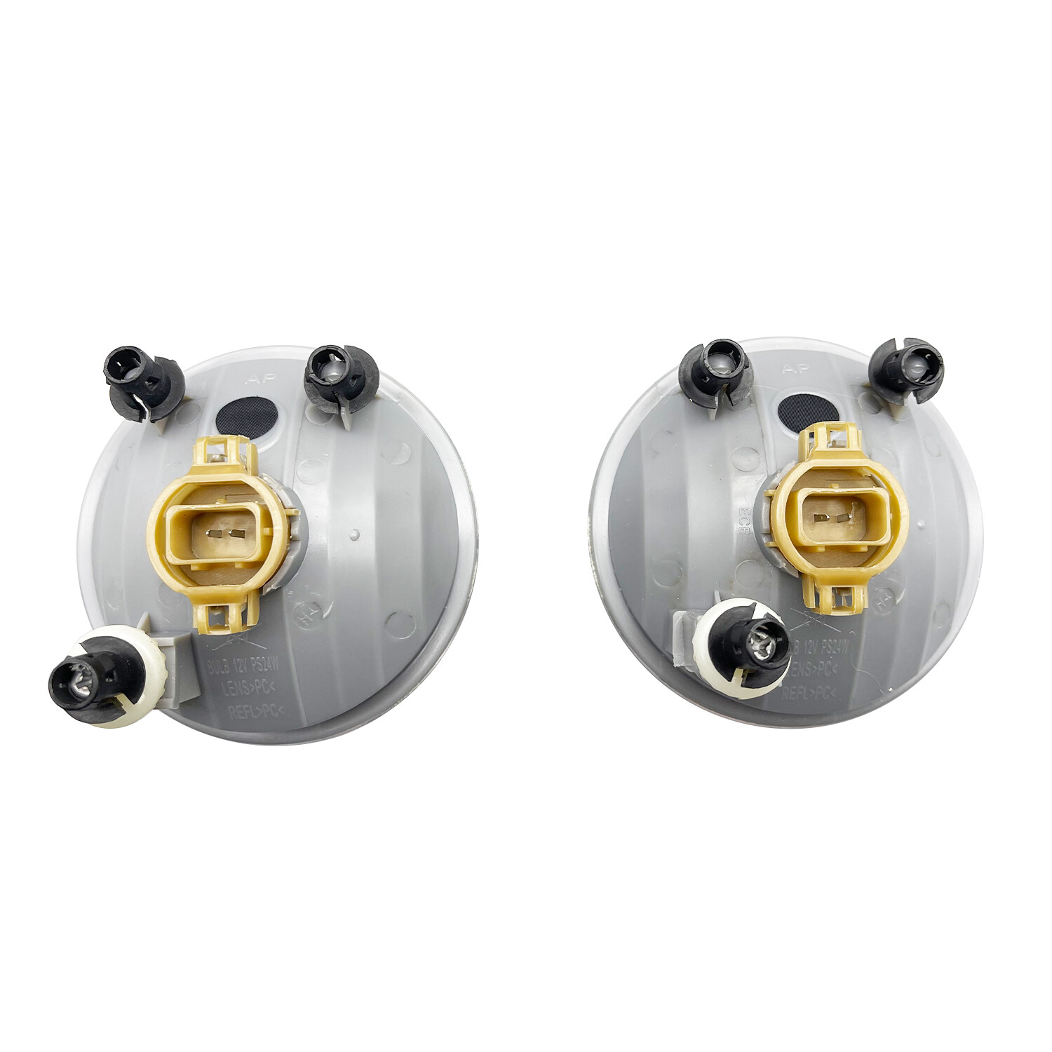 Set of 2 Clear Lens Fog Light For 2011-2017 Jeep Patriot LH & RH Lamps w / Bulbs