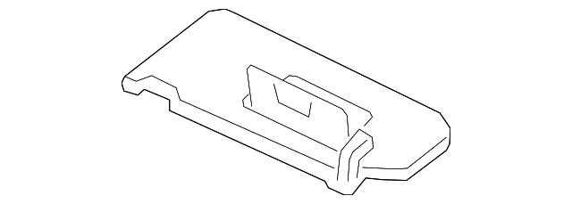 Genuine Mitsubishi Sun-Visor Right-Hand 7620B506HA