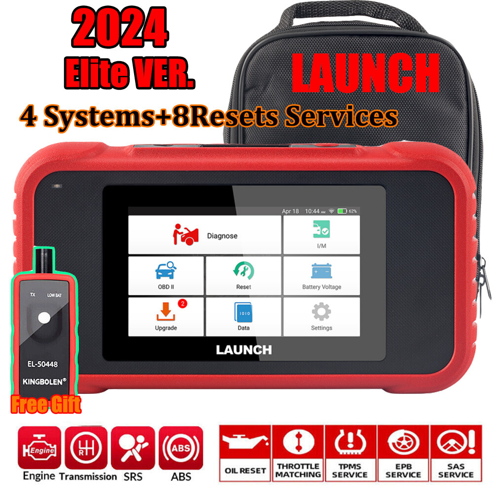 2024 Launch CRP129E OBD2 Car Scanner Engine SRS ABS SAS TPMS EPB Diagnostic Tool
