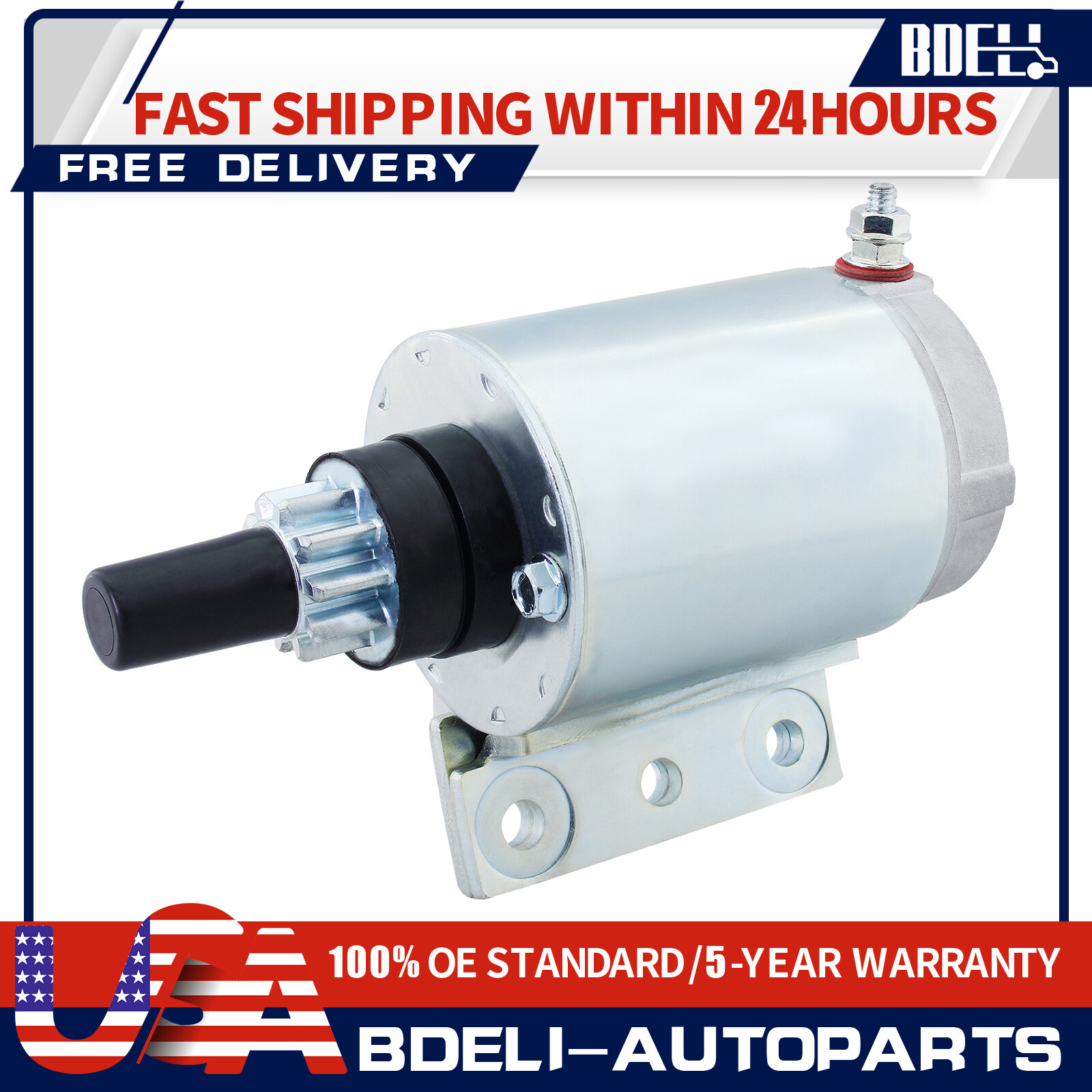 New Starter for Kohler K241 K301 K321 K341 K-241 K-301 K-341 10 12 14 16HP