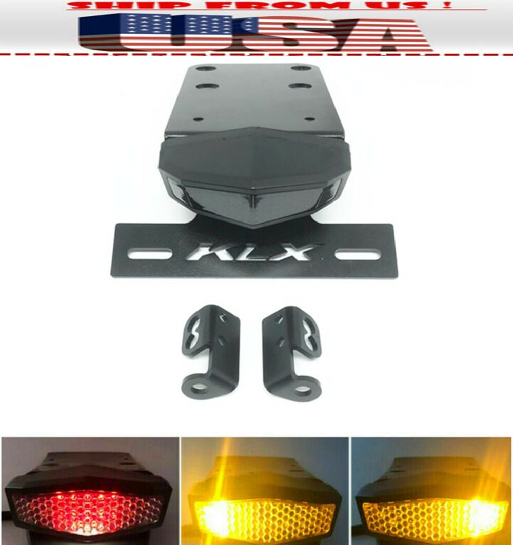 Tail Tidy Fender Eliminator LED Tail Light Turn Signl For KAWASAKI KLX 250S /SF