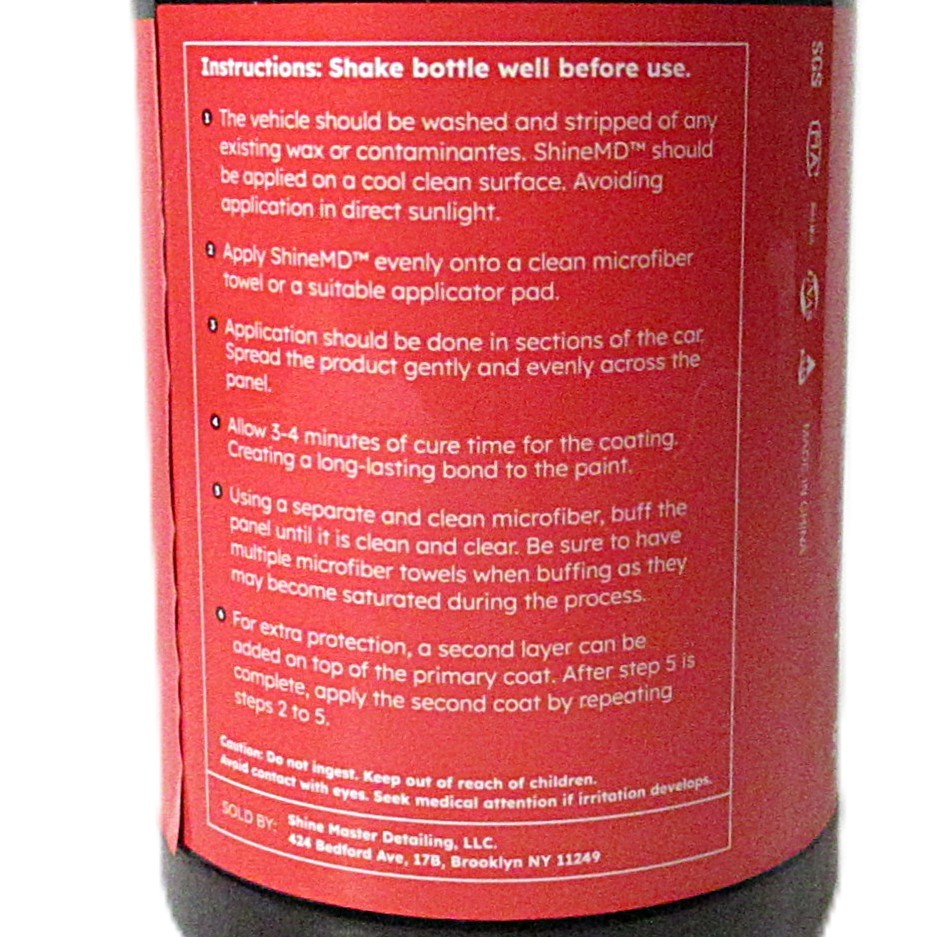 ShineMD Graphine Infused Ceramic Coating Ultimate Shine & Protection 16.9 oz.