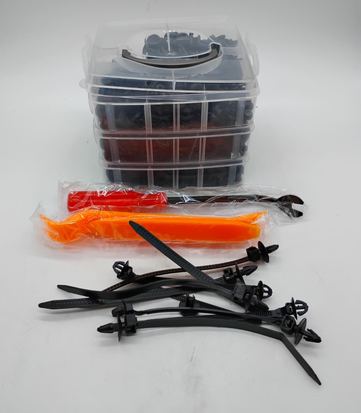 935 Pcs GOOACC GRC-86 Push Bumper Fastener Rivet Clips – Auto Body Retainer Kit
