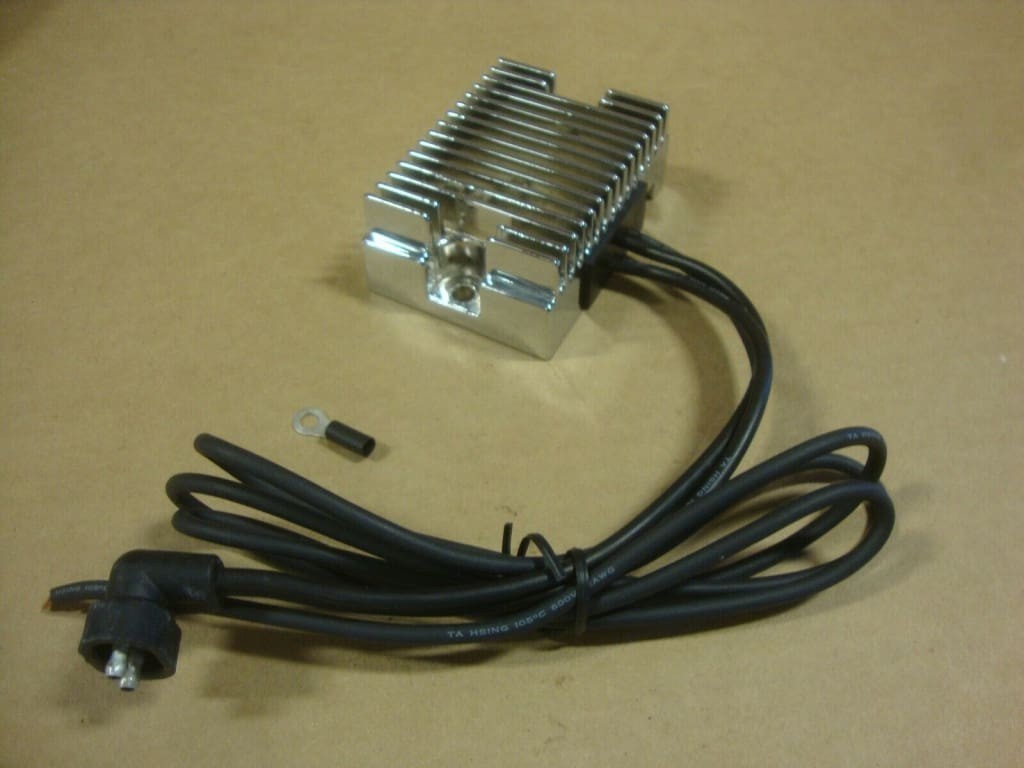 Big Dog Motorcycles CHROME Voltage Regulator 32 amps 1994-2011 ALL Models 32 amp