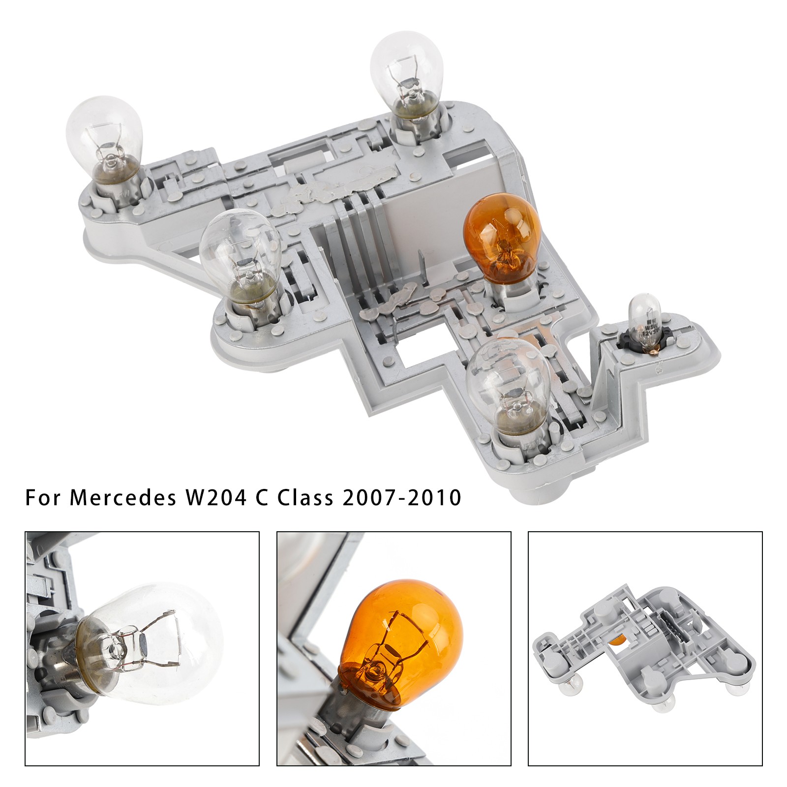 Stable Performance Left Tail Lamp Bulb Holder For Mercedes W204 C-Class 07-10