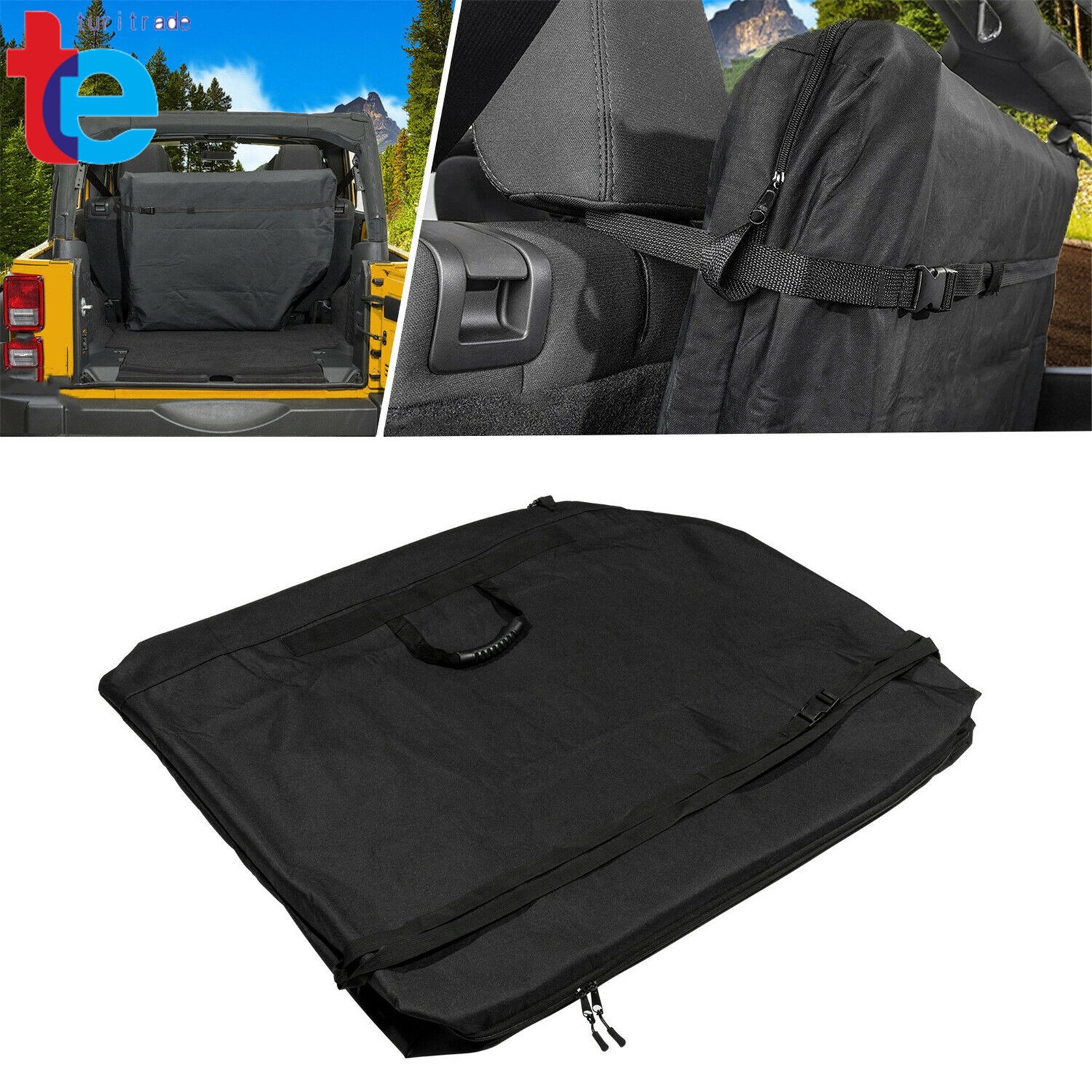 Freedom Panel Hard Top Storage Bag with Handle for 2007-2020 Jeep Wrangler JK JL