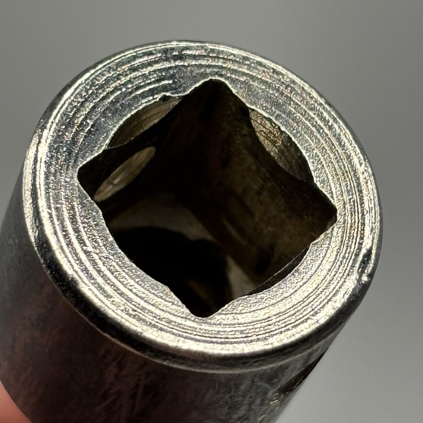 Mint Snap On Tools IMM140 1/2 Dr 6Pt Metric 14mm Flank Dr Shallow Impact Socket