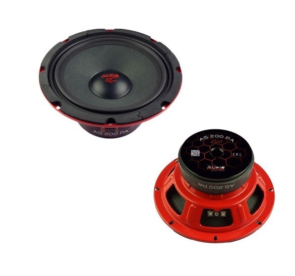 Audio System AS 200 PA EVO 20 cm (8″) woofer kick bass speaker