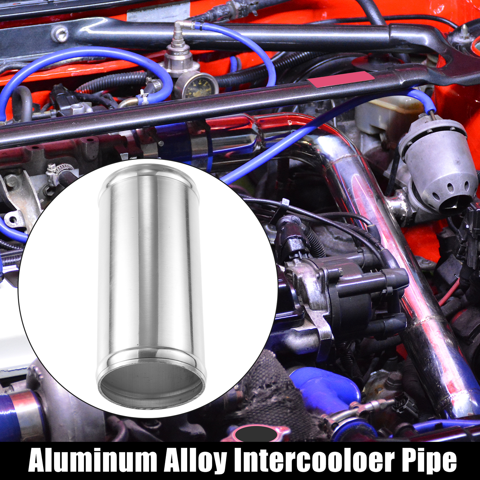 Car OD 2.75″ Length 6″ Aluminum Alloy Intercooler Pipe Intake Tube Straight