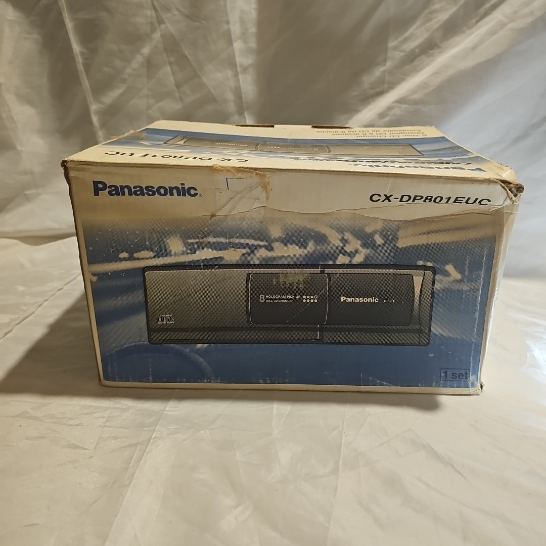 Panasonic CX-DP801EUC Car Audio 8-Disc CD Changer Original Box New