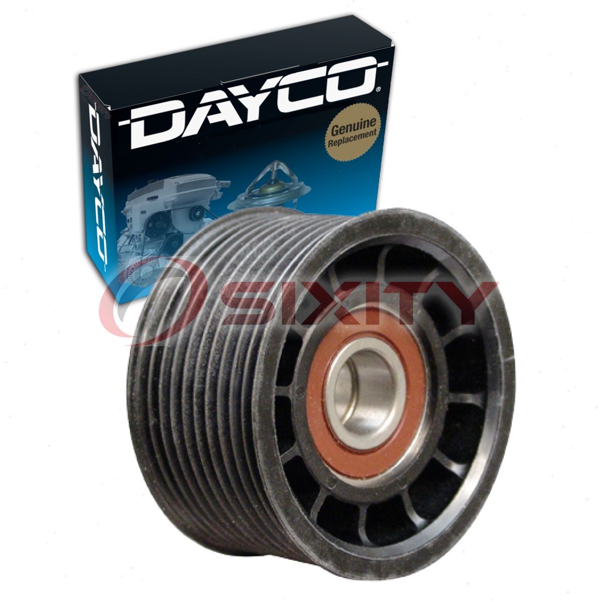 Dayco 89108 Drive Belt Idler Pulley for 5108 49105 45108 36098 3164793 yo