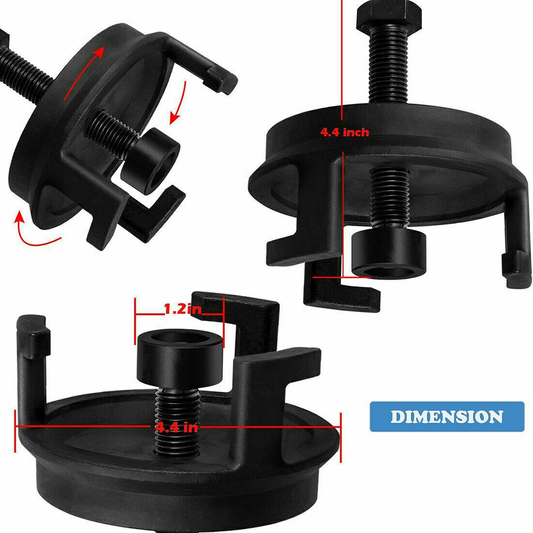 25264 Harmonic Balancer Puller Quickly Removes Tool For GM LS LT Engines