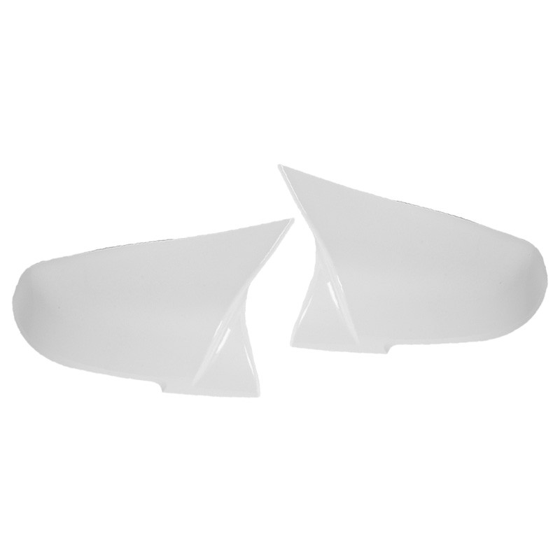 Alpine White M3 Style Side Mirror Cover Caps For BMW F20 F21 F30 F32 F36 X1 M3