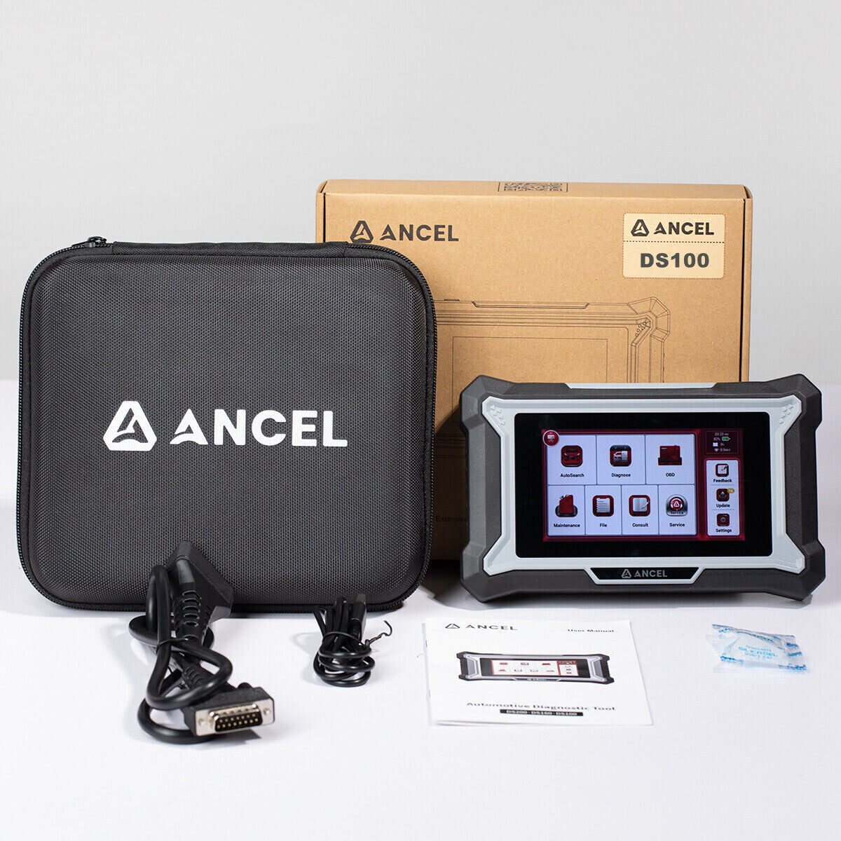 🔥2024 ANCEL DS100 OBD2 Scanner Engine ABS SRS SAS AT TPMS EPB Diagnostic Tool