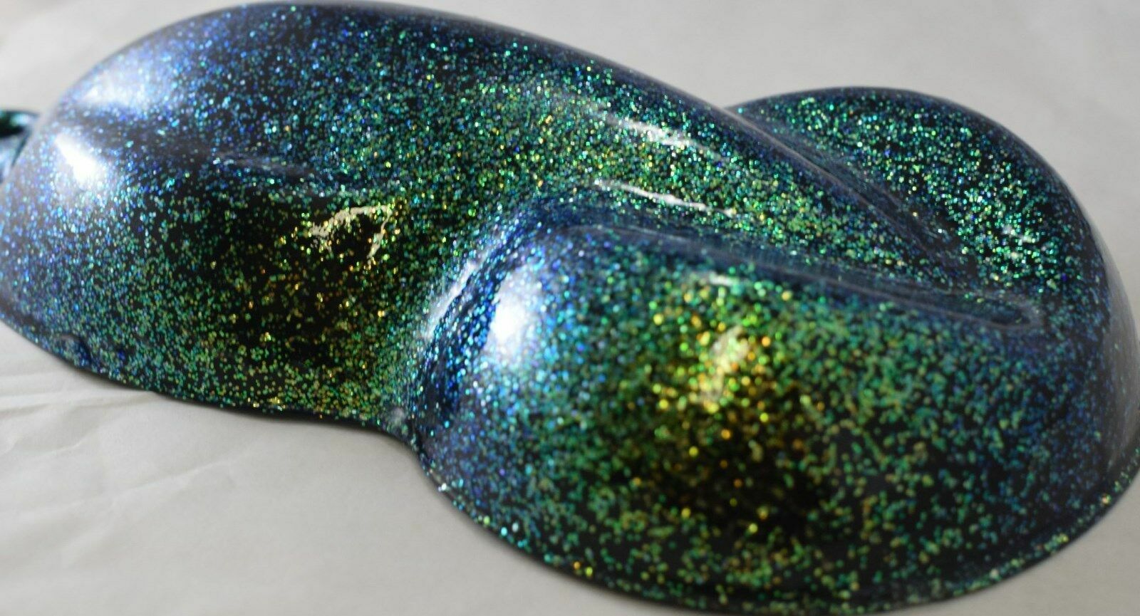 Extreme Green Color Shifting Metal Flake Glitter 0.015 .015 Hot Rod Motorcycle