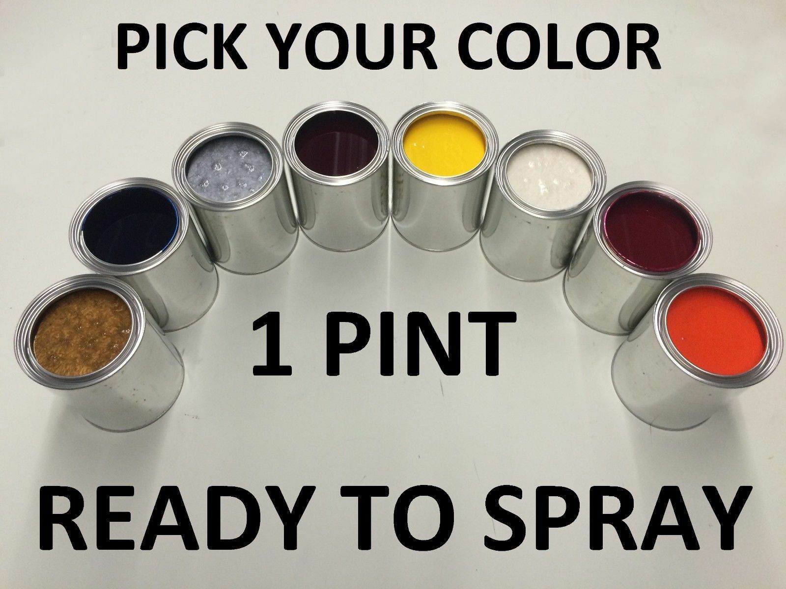 Pick Your Color – Ready to Spray – 1 Pint of Paint for Ford Car Truck SUV Pt RTS
