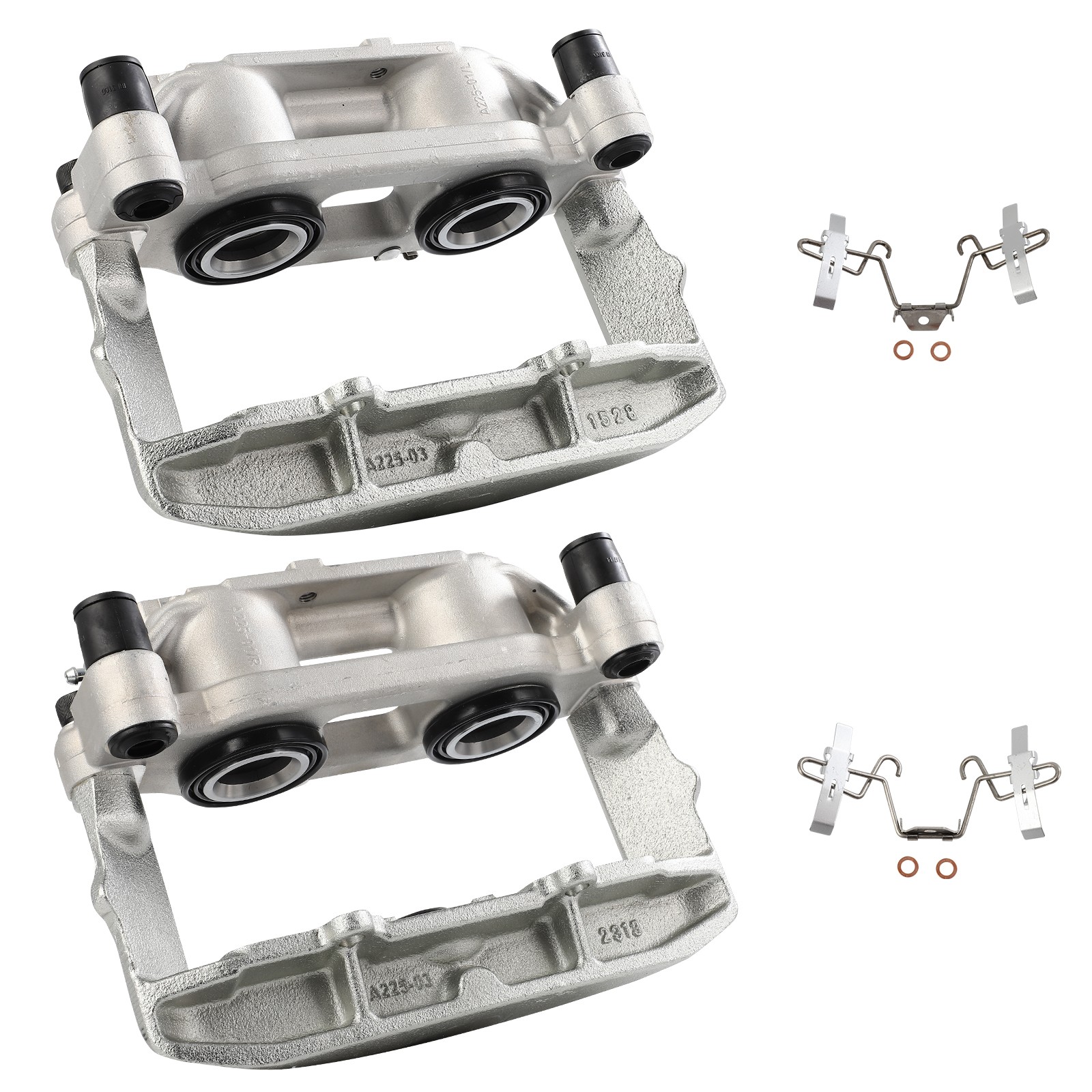 2pcs Front Left Right Brake Calipers For Audi A6 2002 2003 2004 & S4 2000-2001