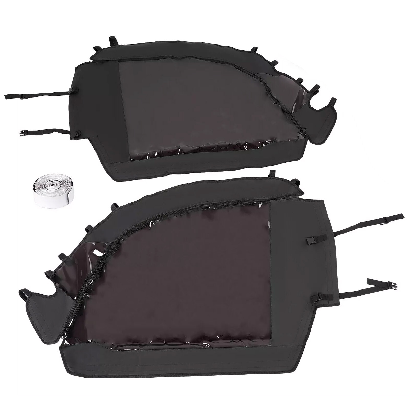 Soft DOORS For CF Moto ZForce 500 / 800 /800EX / 1000-Soft Material-Vinyl Window