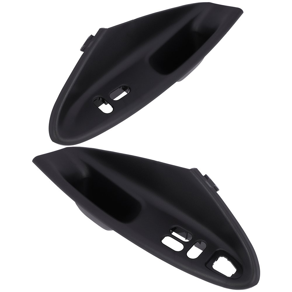 Fits 94-04 Ford Mustang Inner Inside Interior Door Pull Handle Trim Pair Set