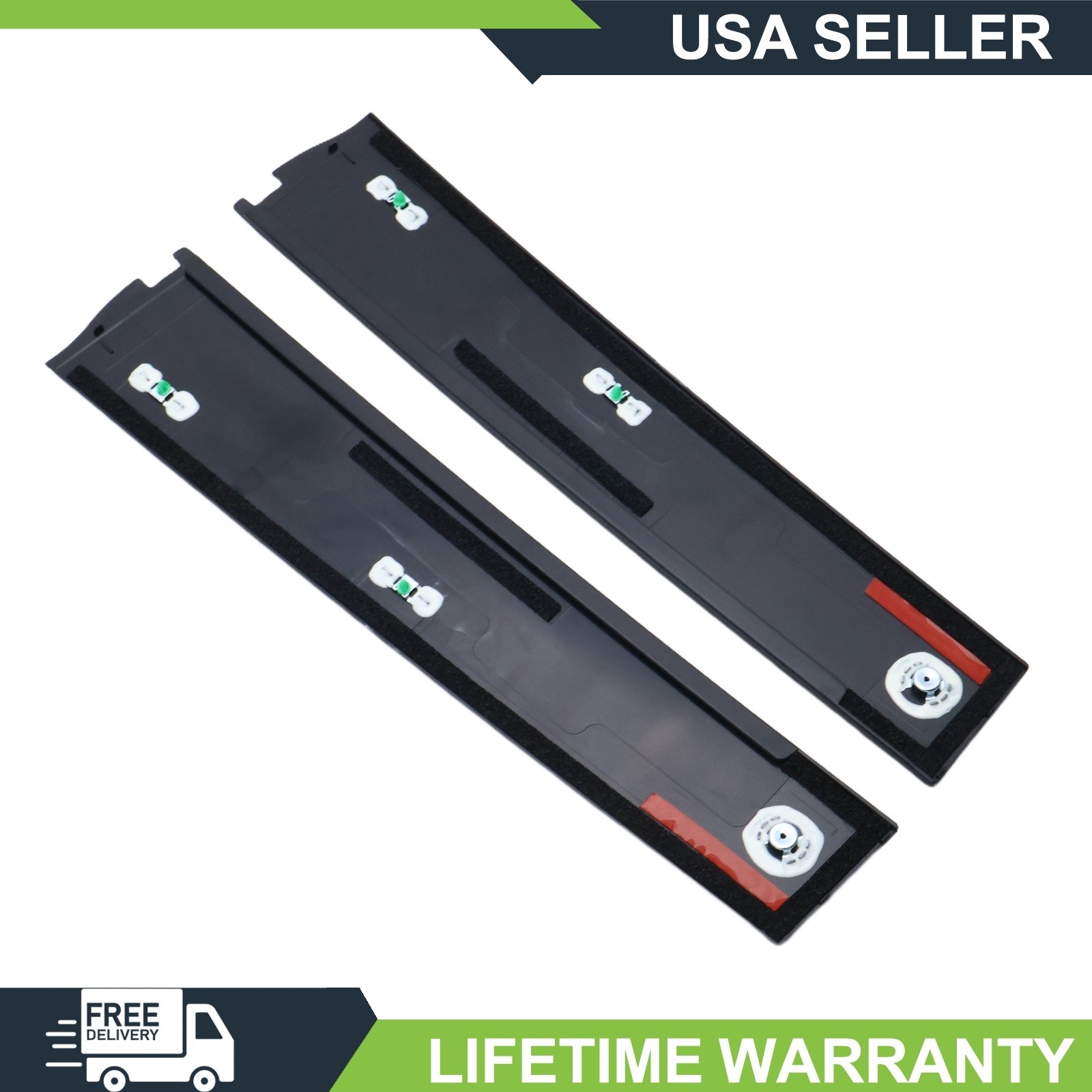 New 6PCS Exterior Door Pillar Trim for 2015-2018 Chevy Tahoe GMC Yukon