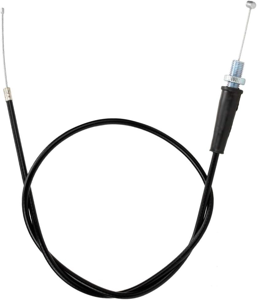 Universal Fit 35.43” Throttle Cable for Dirt Bikes – Black & Lightweight Design