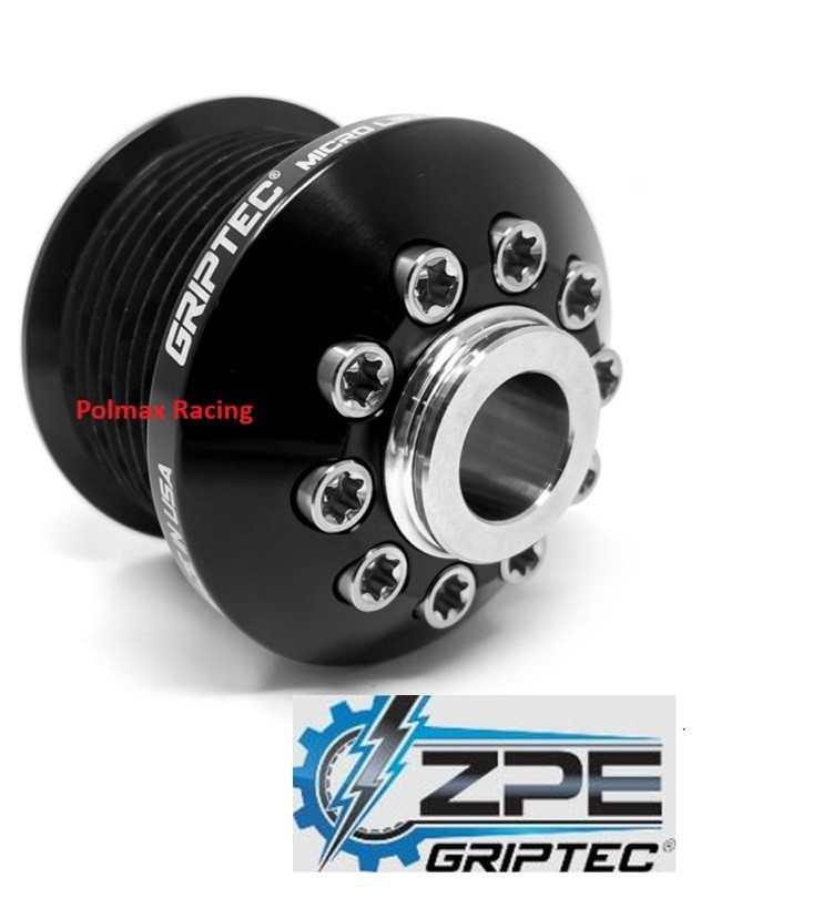 ZPE Griptec 8-rib 2.30 supercharger pulley upgrade 2015-2019 Corvette C7 LT4 Z06