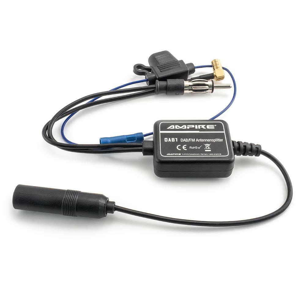 AMPIRE DAB1 DAB+ Antenna Splitter for Existing Antennas Active DAB+ Splitter